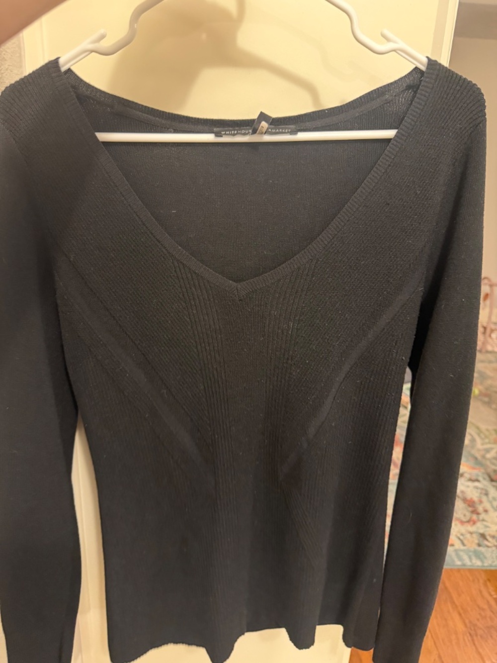 White House, black market black sweater
